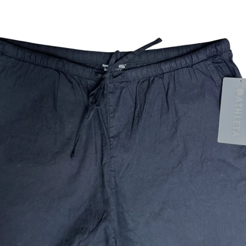 ATHLETA‎ Women's NWT Paradise Wide Leg Linen Pant #605966 | Size L - Picture 8 of 15